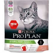 Pro Plan для стерилизованных кошек и кастрированных котов (для поддержания органов чувств), с лососем