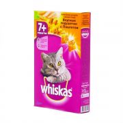 Whiskas вкусные подушечки с паштетом, аппетитное ассорти с мясом птицы для кошек старше 7 лет