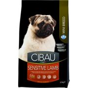 Cibau для взрослых собак мелких пород с чувствительным пищеварением, ягненок