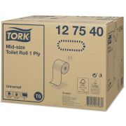 Туалетная бумага 1-слойная в миди-рулонах Tork Universal
