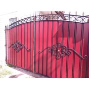 Ворота кованые «Прага - Лайт» металлические арочные