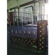 Ворота кованые «Романовские 2» металлические арочные