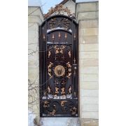 Ворота кованые «Империя» металлические арочные