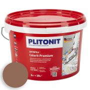 Затирка PLITONIT Colorit Premium темно-коричневая 2 кг