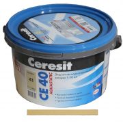 Затирка Ceresit CE 40 Aquastatic №41 натура 2 кг