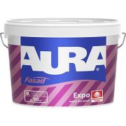 Краска фасадная AURA EXPO матовая белая 4,5 л