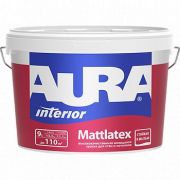 Краска интерьерная AURA MATTLATEX моющаяся белая матовая 2,7 л