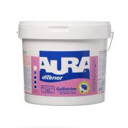 Краска моющаяся Aura Interior Golfstrom особопрочная для ванной и кухни база А белая 15 л