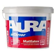 Краска акриловая Aura Interior Mattlatex влагостойкая моющаяся матовая белый 2.7 л