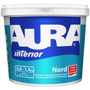 Краска акриловая Aura Interior Nord для детской моющаяся матовая белый 0.9 л