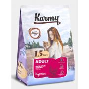 Karmy Эдалт Курица 1,5 кг (Карми сухой корм д/кошек старше 1 года)