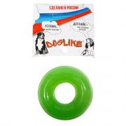 Игрушка «DOGLIKE» д/собак «Кольцо» Мини Литое 6,9*2,3см Зеленое