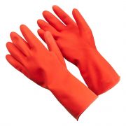 П133   XL- КРАСНЫЕ Резиновые перчатки каменщика 33 см (EmenKar) (12/216)