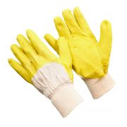 П140   желтые перчатки «для стекольщиков» (12/120пар)