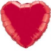 Сердце 82 см. Красный