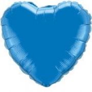 Сердце 82 см. Синий