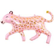 Леопард, Розовый 117 см