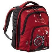 Рюкзак Black Girl, отделения для ноутбука 15,4 (40см), MP-3 плеера, бутылки (0,6л), вес 1,51 кг, красный/черный, All Out  Н-102911  HAMA Германия
