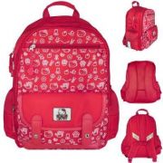 Рюкзак Action HELLO KITTY, красный, уплотненная рельефная спинка, светоотражающие элементы, разм.40х30х13 см HKO-ASB4008/1