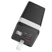 Портативный аккумулятор 50000mAh 2гн.USB, Type-C 5V, PD3.0А (чёрный) «Hoco» J86A