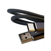 USB кабель шт.USB (A) - шт.Type-C «Арбаком» 1м (тканевая оплетка)