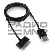 USB кабель для Samsung Galaxy Tab, Note «Cablexpert» (чёрный) 2.1A, 1м