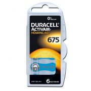 DURACELL DA675/6BL ActiveAir Hearing Aid ZA675