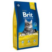 Brit Premium Cat Adult Salmon д/взросл.с лососем/соус 2кг