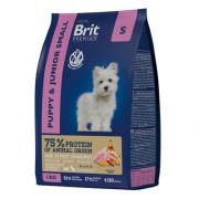 Brit Premium by Nature Puppy&Junior S д/щен мелких пород 1кг