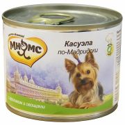 Мнямс консервы для собак всех пород «Касуэла по-мадридски» (кролик с овощами) 200г NEW (32043)