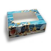 Коробка для мыла №33 Морская 2 (15*11*4 см),