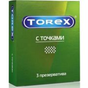Презервативы с точками TOREX New №3/60пач/180шт