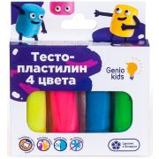 Набор для детской лепки «Тесто-пластилин 4  цвета»