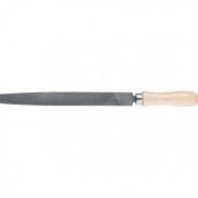 Напильник плоский, 150 мм, деревянная ручка. СИБРТЕХ
