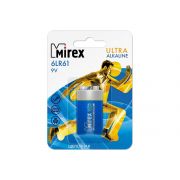 MIREX 6LR61/Крона 9V  1 шт (1/12/240), блистер