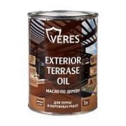 ВЕРЕС МАСЛО для наружных работ 1л  «EXTERIOR TERRASE OIL» Сосна  «VERES»