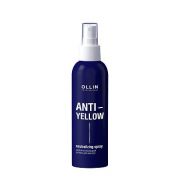 OLLIN Спрей нейтрализующий для осветленных волос / Anti-Yellow 150 мл