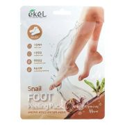 EKEL Пилинг-носочки с муцином улитки / Snail Foot Peeling Pack 1 пара