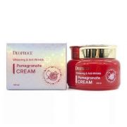 Deoproce Крем антивозрастной с гранатом - Whitening And Anti-Wrinkle Pomegranate Cream 100 мл