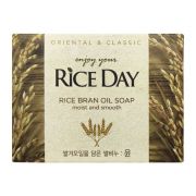 Lion Rice Day Мыло туалетное с экстрактом рисовых отрубей 100г