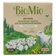 BioMio Экологичные Таблетки для посудомоечной машины 30шт