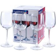 Набор фужеров (бокалов) для вина АЛЛЕГРЕСС 4шт. 420мл (стекло) Luminarc