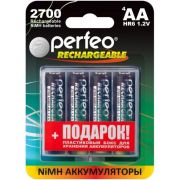 Аккумулятор Perfeo R 06 ( 2700 ma) 4BL+BOX (40)
