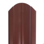 Штакетник металлический ELLIPSE ширина 126мм 0.45мм коричневый