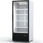 Шкаф холодильный  «Премьер» ШНУП1 ТУ- 0,7 С  (В, -18) с доводчиком, LED светильник, ценникодержатель, опоры