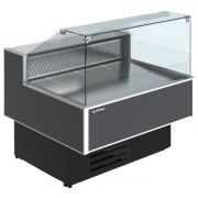 Витрина холодильная ВПС 0,45-1,08 (Sonata Quadro 1500) (верх7016гл_низ7016гл)