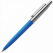 Ручка шариковая PARKER «Jotter Plastic CT», корпус синий, детали из нержавеющей стали, блистер, синяя, 2076052