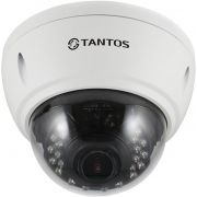 Видеокамера TSc-Vi1080pUVCv 2 Мп уличная купольная универсальная 4 в 1 с ИК подсв., антивандальная