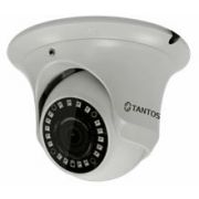 Видеокамера TSi-Ee50FP IP 5 Мп уличная купольная антивандальная с ИК подсветкой, PoE и 12V