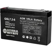 Аккумулятор GSL 6-7.2 6В, 7.2 А/ч